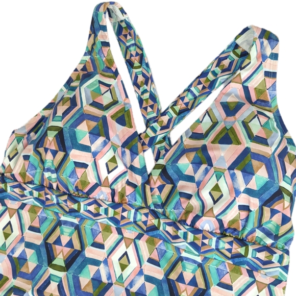 La Blanca Riviera Cross Back One-Piece Swimsuit 20W - Picture 5 of 13